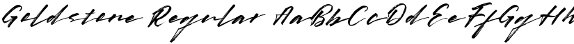 Goldstone Regular font