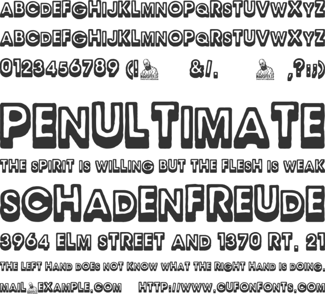 Children Tittle font preview