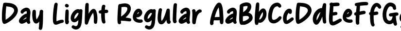 Day Light Regular font