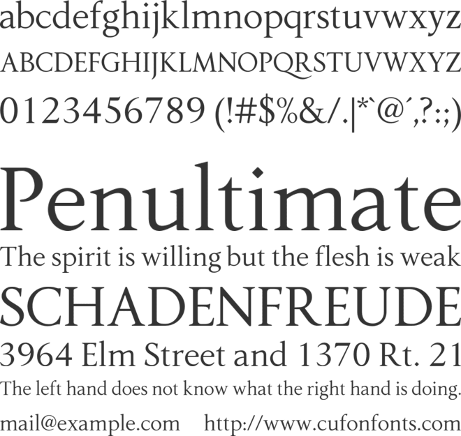 LT Soul font preview