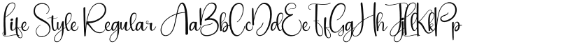 Life Style font download