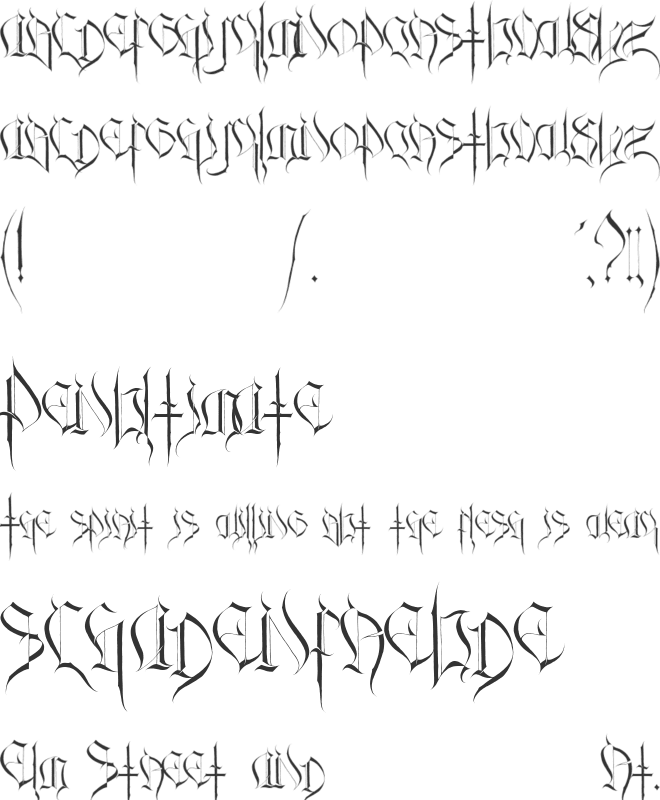 Pan Sakatin font preview