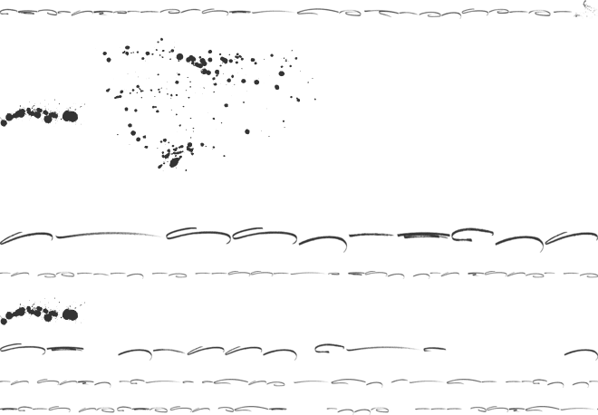 Yohey Swashes font preview