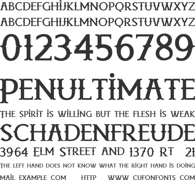 Jugglant Personal Use font preview