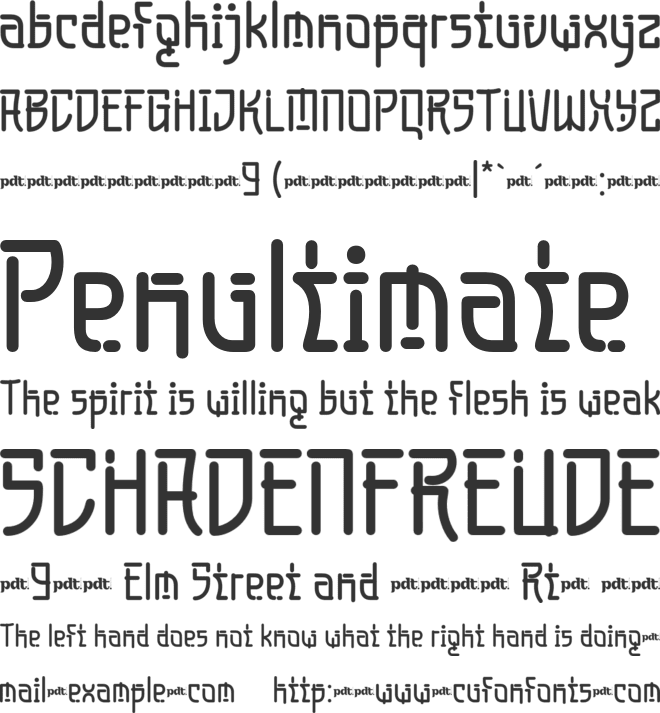 wefumi trial font preview