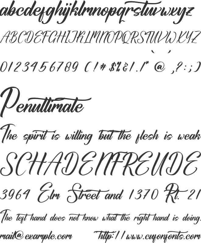 Roisthand Qabrilon font preview