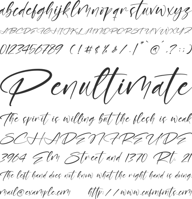 Boldatope font preview