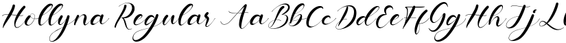 Hollyna Regular font