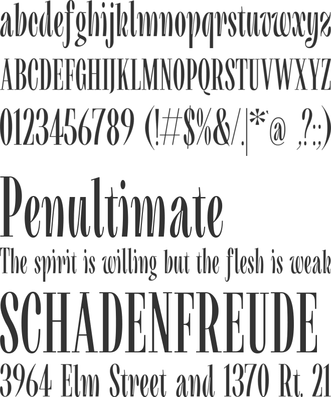 Polkywogenz font preview