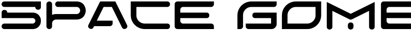 Space Gome Regular font