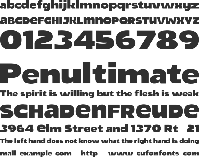 Panichesta Personal Use font preview