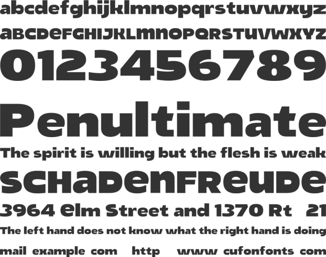 Panichesta Personal Use font preview