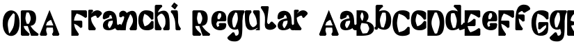 ORA Franchi Regular font