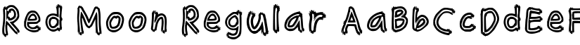 Red Moon font download