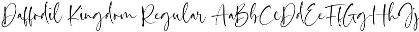 Daffodil Kingdom Regular font