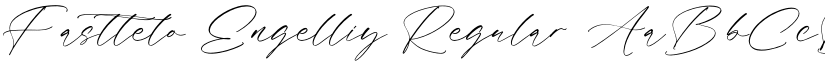 Fasttelo Engelliy Regular font