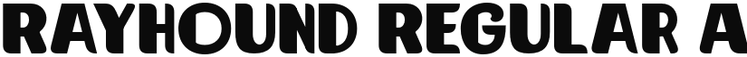 Rayhound font download
