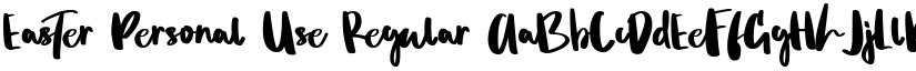 Easter Personal Use Regular font