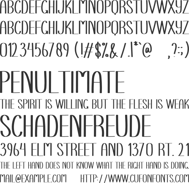 Christmas Lolipop font preview