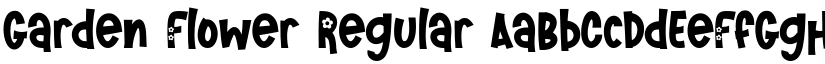Garden Flower Regular font