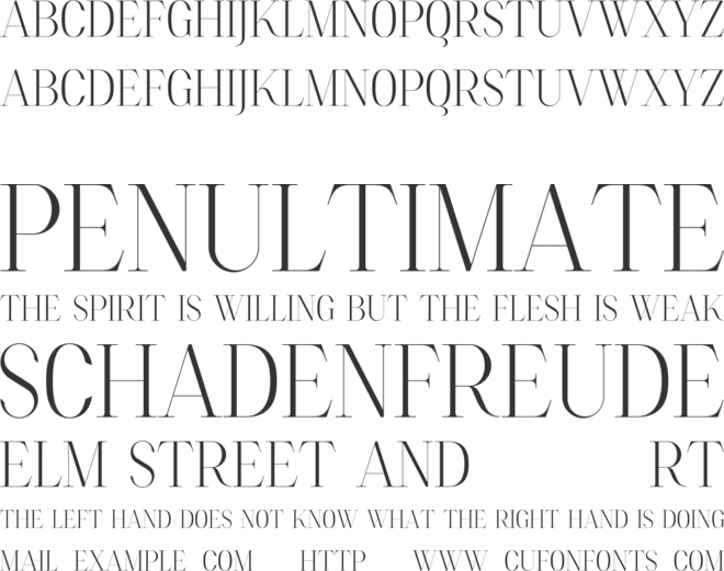 Type Monster font preview