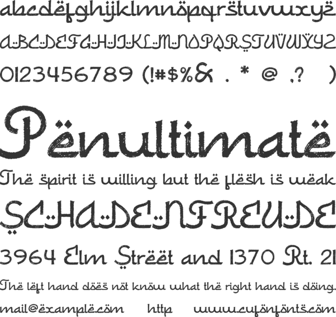 Harmony Ramadan font preview