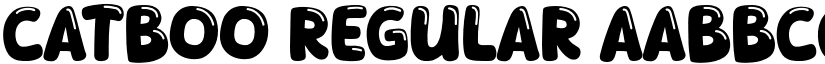 Catboo Regular font