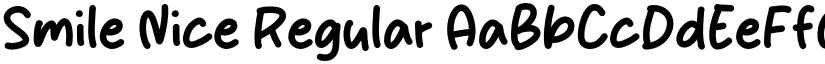 Smile Nice Regular font