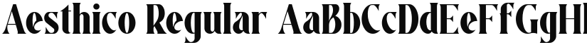 Aesthico font download