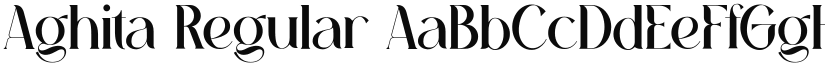 Aghita font download