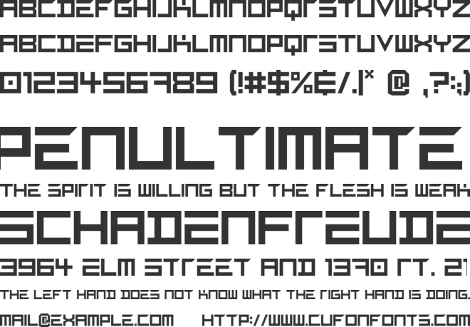 futuralumine_cre font preview
