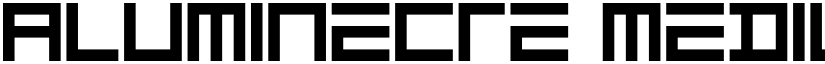 ALUMINECRE font download