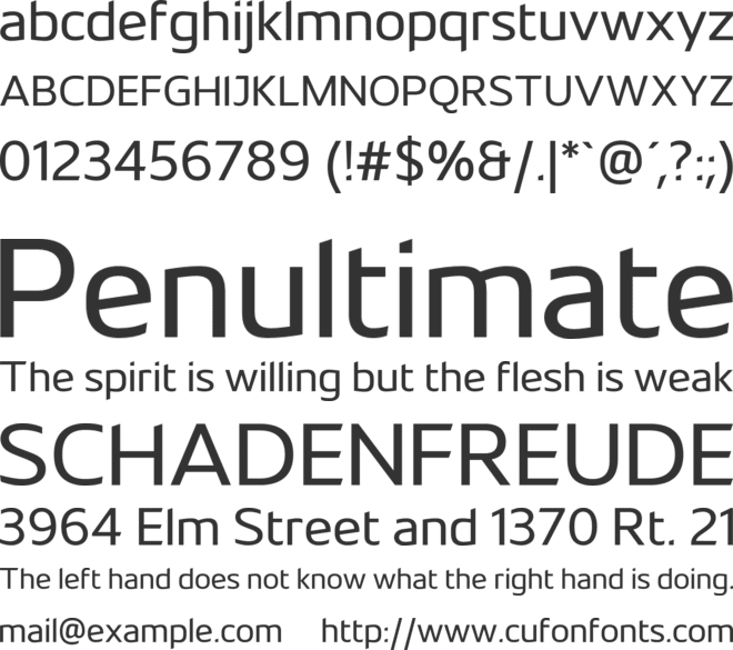 LT Renovate font preview
