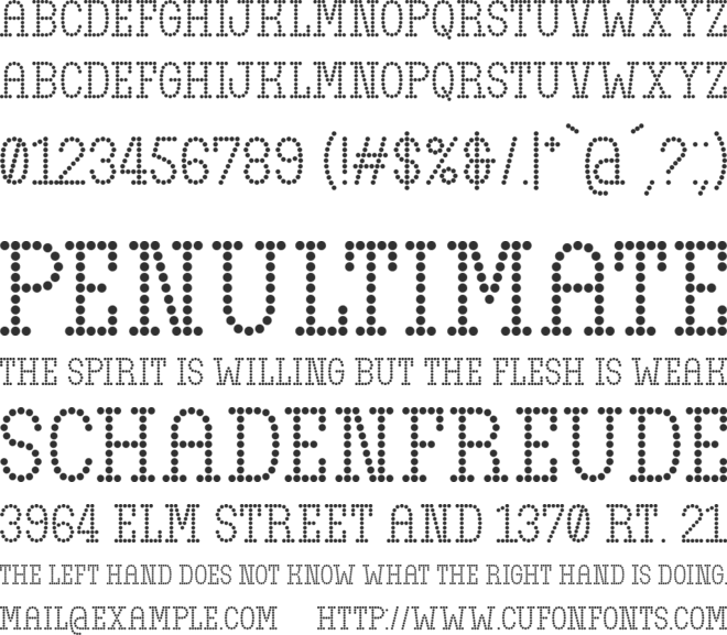 Sis font preview