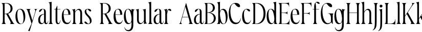 Royaltens Regular font