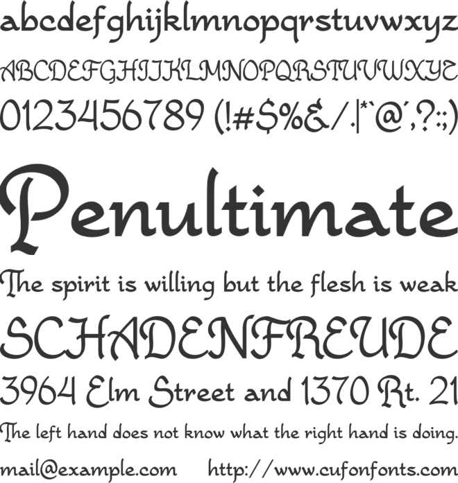 Al-Fitrah Ramadhan font preview