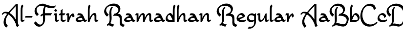Al-Fitrah Ramadhan Regular font