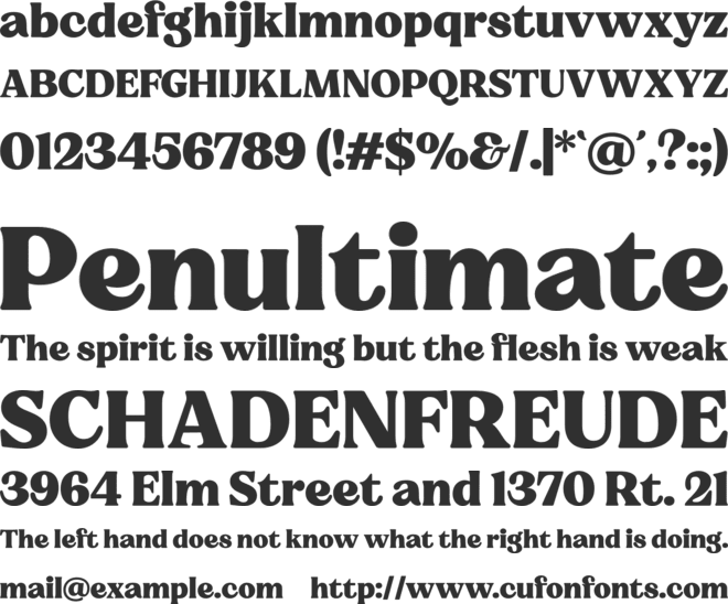 Charman Serif font preview