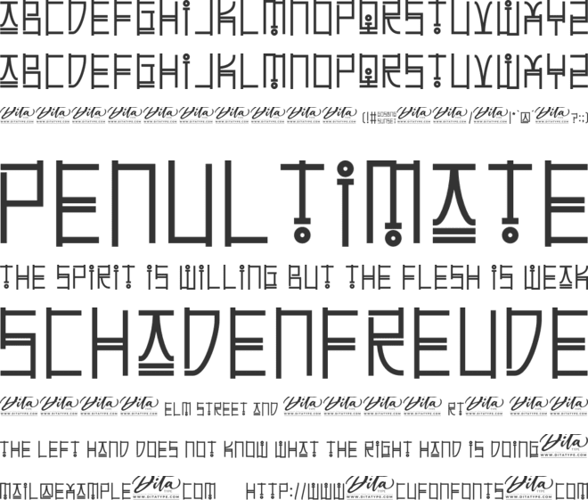 Goseong Sunset Personal Use font preview