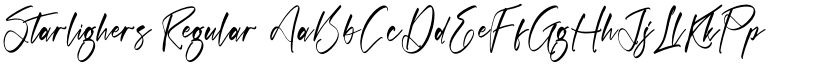 Starlighers Regular font