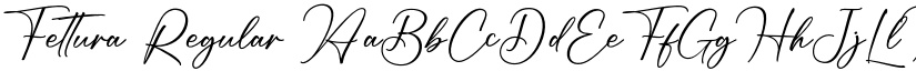 Fettura Regular font