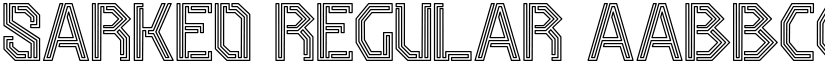 Sarkeo Regular font