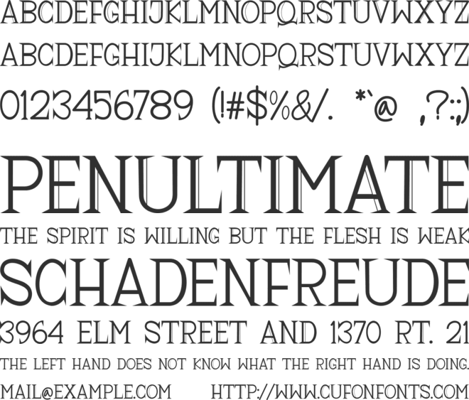 Rasque Serif - Personal Use font preview