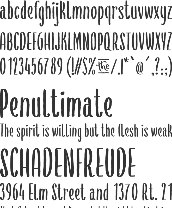 JacktheChef font preview