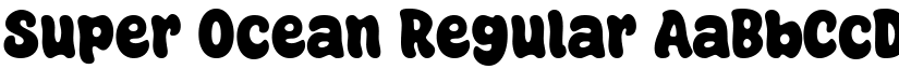Super Ocean Regular font