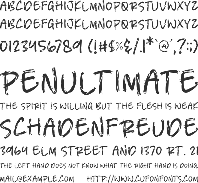 CYBERNETIC font preview