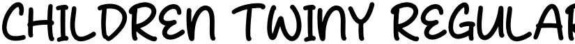 Children Twiny Regular font