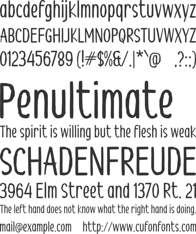 j Jukir font preview