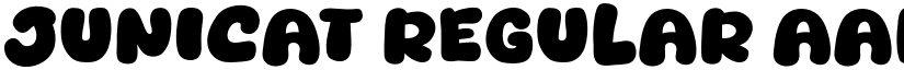Junicat Regular font