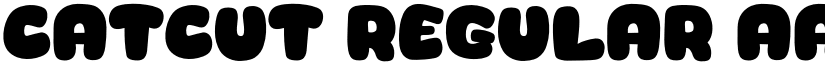 Catcut Regular font